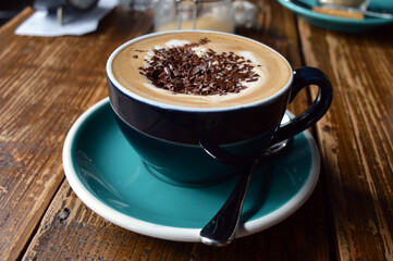Coffee latte art