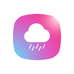 Raining - Mobile App Icon