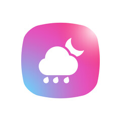 Rainy Night - Mobile App Icon