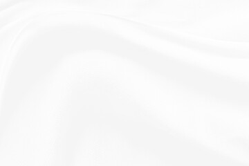 White and grey Smooth elegant background with cloth soft waves. Cloth texture can use as background design.