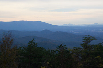 Obraz premium Mountains in the distance