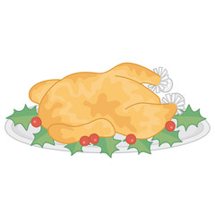 七面鳥の丸焼き