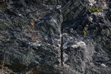 Abstraction in stone outdoors