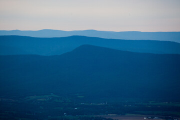 Mountains in the distance