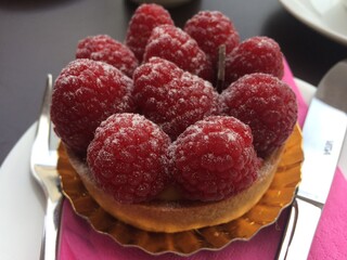 Raspberry tart