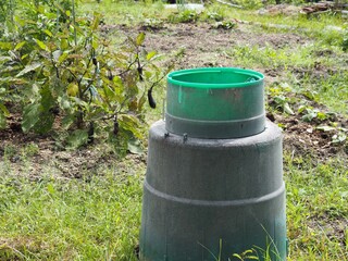 畑のコンポスト