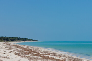 Playa solitaria. Sabancuy, Campeche