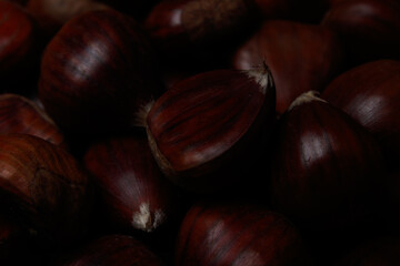 chestnuts in a cook in spain