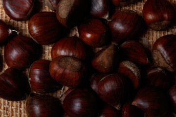 chestnuts in a cook in spain
