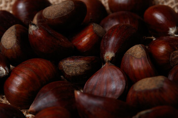 chestnuts in a cook in spain