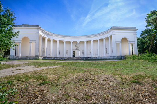 Temple of Three Graces in the Lednice-Valtice Area in South Moravia (Czech Republic)
