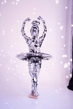 Mirror xmas ballerina dance costume