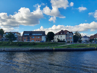 Obraz premium Kiel Canal in Germany.