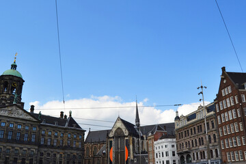 Dam Square is a town square in Amsterdam, the capital of the Netherlands. 