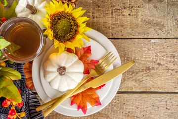 Autumn Table Setting