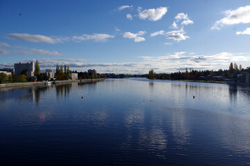Les berges de l'Allier à Vichy