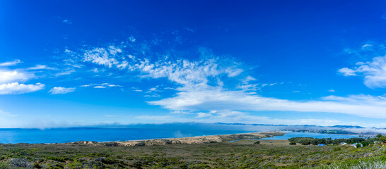 View of Ocean, Bay, Harbor, coastline, beach © Mark