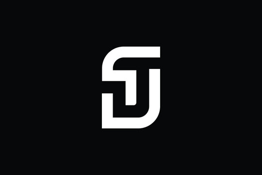 TJ logo letter design on luxury background. JT logo monogram initials letter concept. TJ icon logo design. JT elegant and Professional letter icon design on black background. T J JT TJ