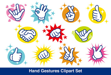 ハンドサイン素材セット © TAKAO