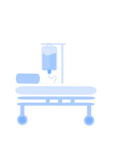 Capacity of beds in hospital vector