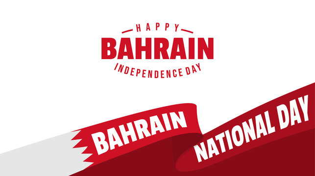 Happy Bahrain Independence day - Powered by Adobe