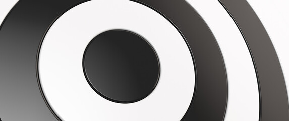 Close-up target. Full frame. Abstract background.
