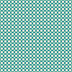 Abstract Cross Pattern Dots Logo generative computational art illustration