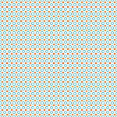 Abstract Cross Pattern Dots Logo generative computational art illustration