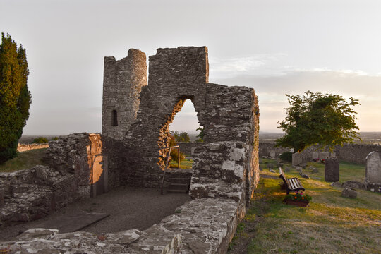 round tower at Oughterard, Kildare, Ireland