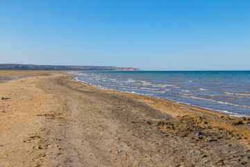 Aktumsuk cape in Karakalpakstan, Uzbekistan