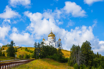 Fototapeta na wymiar The Belogorsky monaster