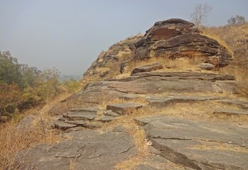  rocky mountain at Udayagiri Caves Vidisha