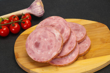 Natural ham made from pork