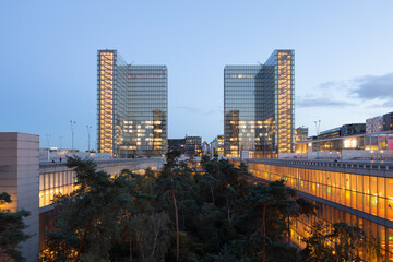 Modern architecture of Paris