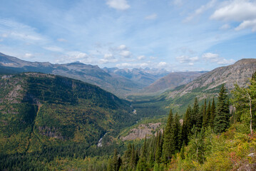 Fototapeta na wymiar Glacier National Park