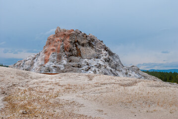 Yellowstone National Park Geyser