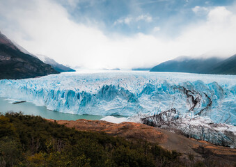 Perito Moreno Glacier in Patagonia in South America