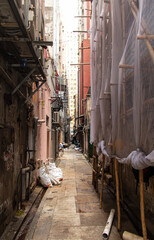 Ruelle à Kowloon, Hong Kong