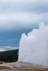 Yellowstone National Park Geyser