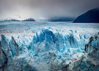 Perito Moreno Glacier in Patagonia in South America