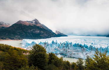 Perito Moreno Glacier in Patagonia in South America