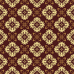 ornamental lace pattern, circle background with many details, looks like crocheting handmade lace, seamless texture, seamless vintage pattern symmetrical