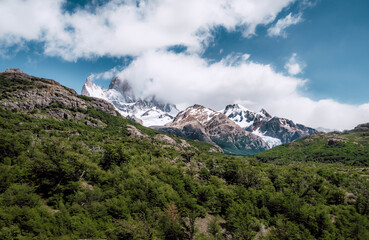 landscape with clouds