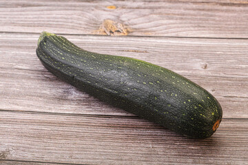 Tasty young organic natural zucchini