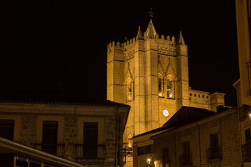 Fototapeta na wymiar Avila cathedral, Spain