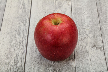 Red sweet tasty apple fruit