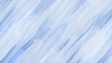 Obraz premium Abstract winter blue and white watercolor background