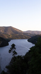 Douro valley at sunset