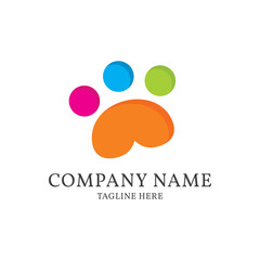 colorful cat paws for creative and attractive kids education