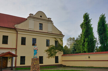 Beautiful shot of the famous Mniszek castle located in the Czech Republic - obrazy, fototapety, plakaty